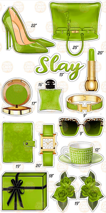 T&J Slay Fashion- Lime Green