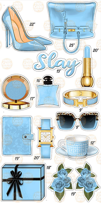 T&J Slay Fashion- Pastel Blue
