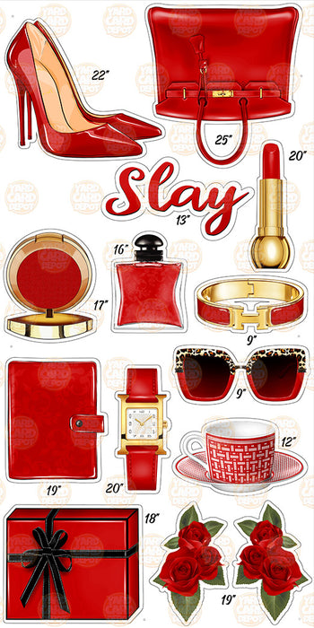 T&J Slay Fashion- Red