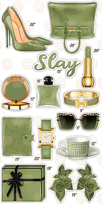 T&J Slay Fashion- Sage Green